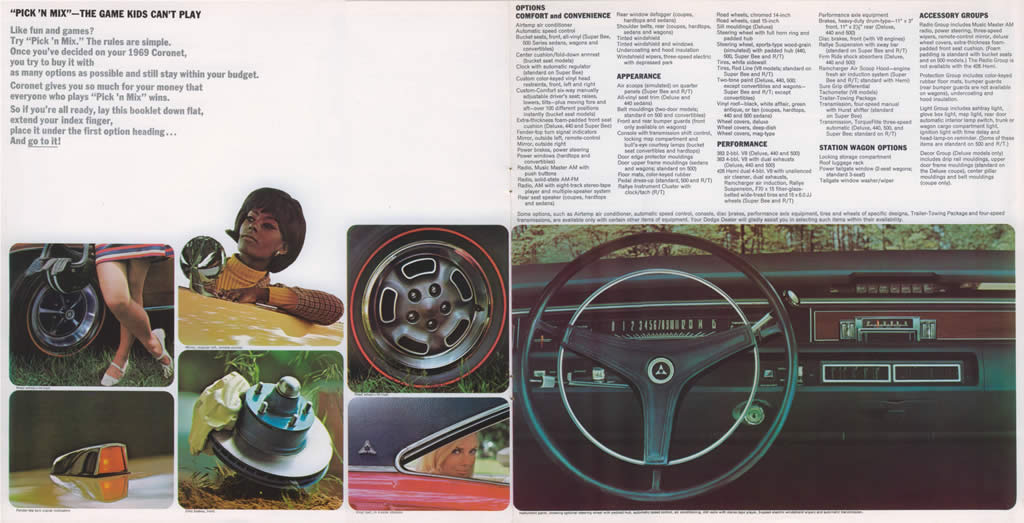 1969 Dodge Coronet Brochure Page 6